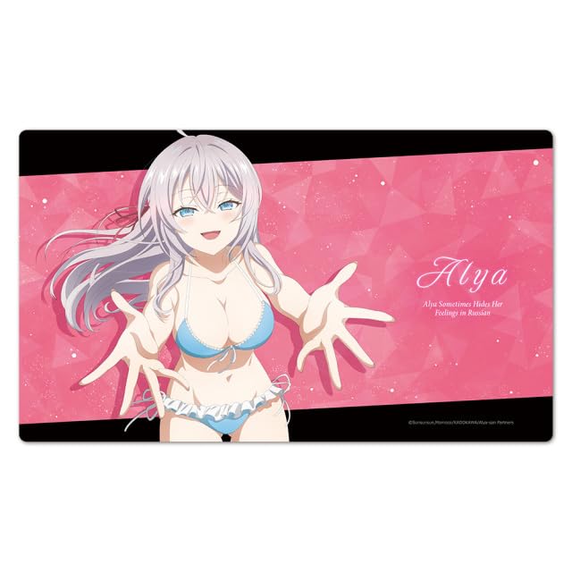 Next Door Who Sometimes Whispers In Russian Character Rubber Mat Arya Swimsuit Arya-san Ver.2