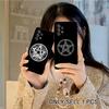 Aesthetic Pentagram Phone Case for Samsung Galaxy A56 55 54 53 52 51 36 35 34 23 16 15 5G Soft TPU Shockproof Cover