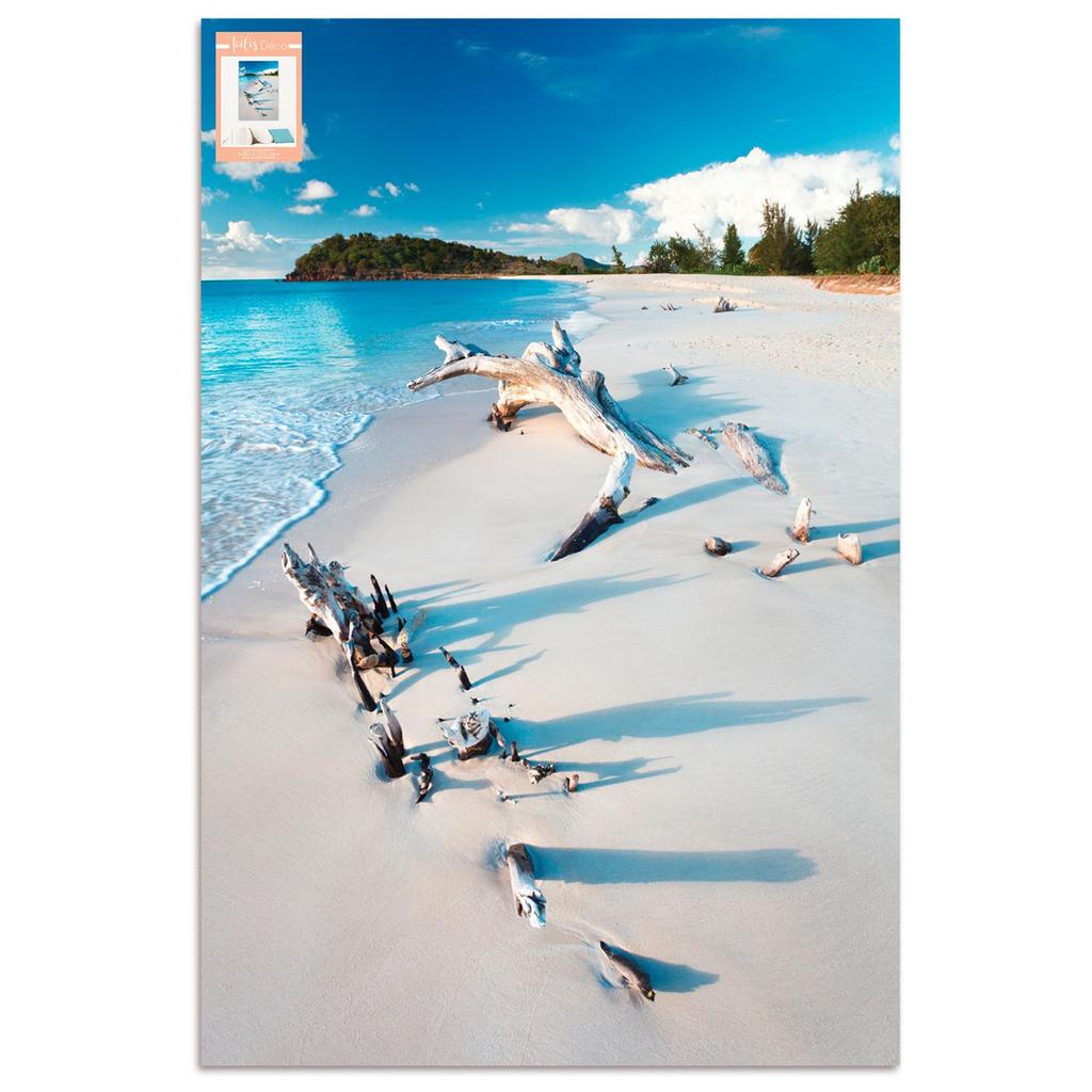 Les Trésors De Lily [A2863] - Фотохолст 'Bords de Mer' синий (пляж) - 120x80см