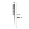 Professional Aluminium Hair Comb Hairdressing Combs Rat Tail Hair Cutting Parting Brush Barber Accessories Salon Styling Tools
