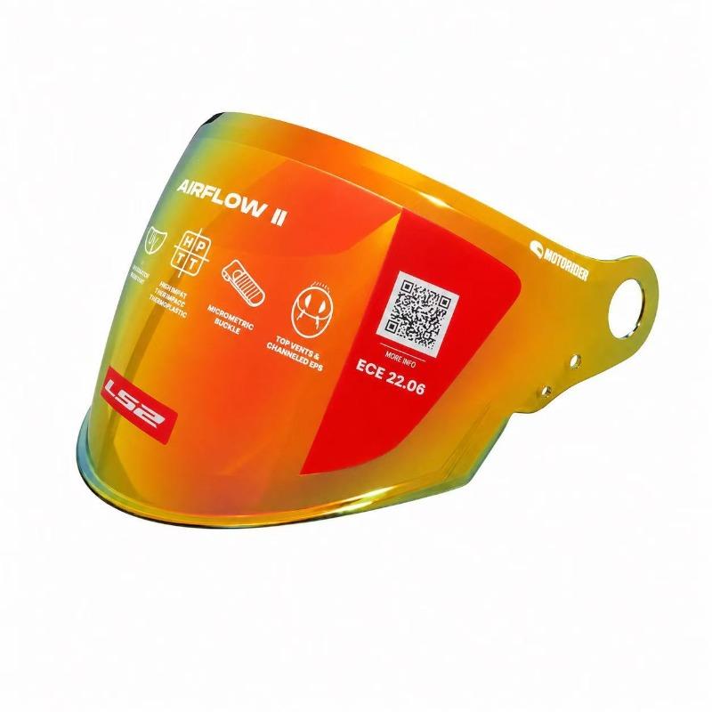 Motorcycle Helmet Visor for LS2 OF616 AIRFLOW II Helmet Visor Windshield Lens Helmet Accessories Viceras Para Casco Anti-UV