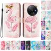 Flamingo Luxury Painted Leather Case Wallet PU Leather Book Style Cover for Xiaomi 5X 6X 11 12,Redmi 6 7 8 9 10 12,Redmi Note 7 8 9 10 11 12...