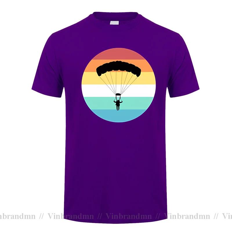 Vinage Distressed Skydiving Skydive T Shirt Unisex Funny Sky Diver Tshirt Paragliding Parachu Paraglider Tees Graphic Tops Tshirt