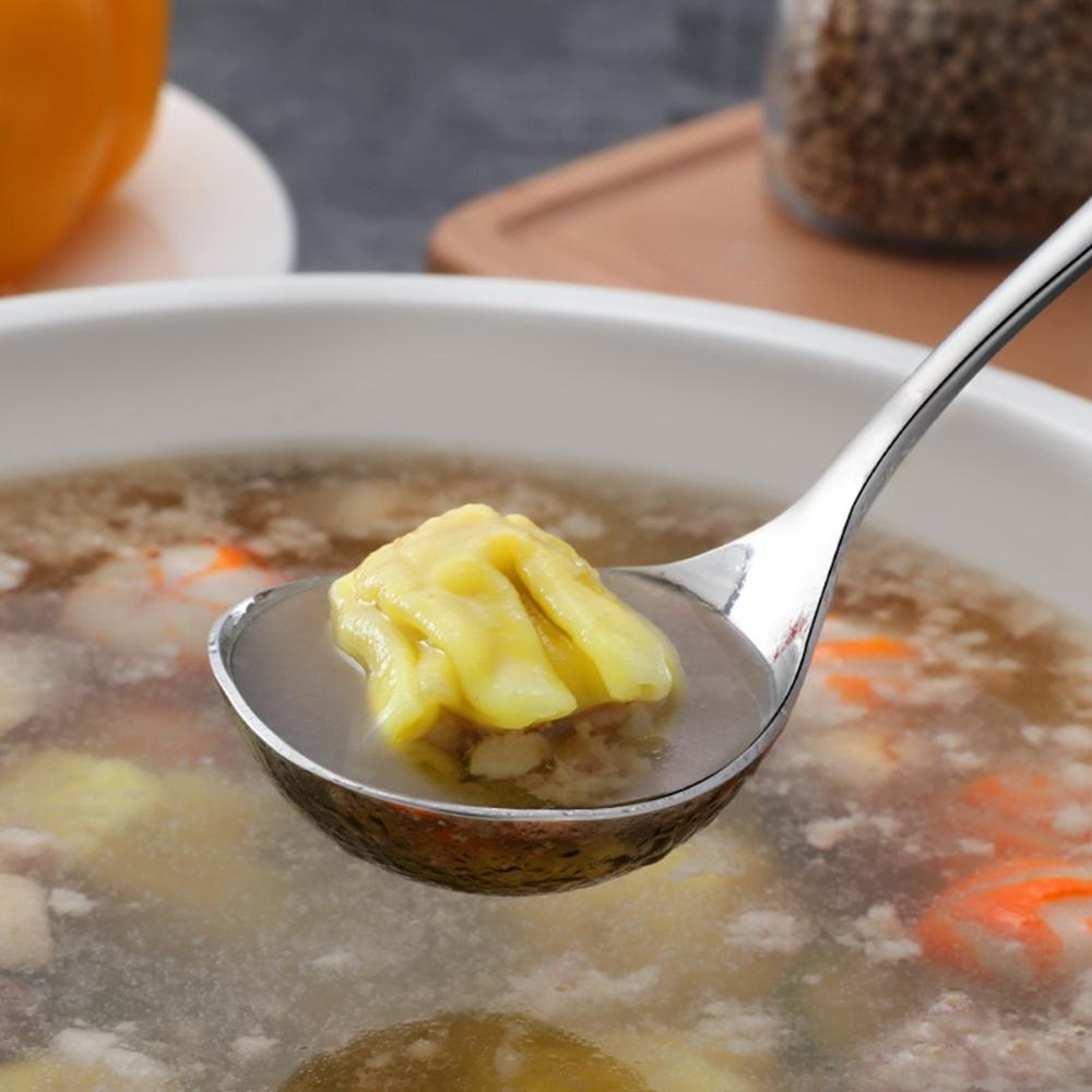 Creative Stainless Steel Thicken Cooking Kitchen Tool Soup Ladle Tableware Dinner Scoop Soup Spoon