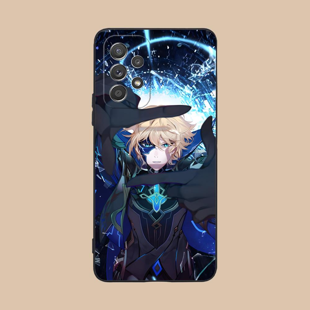 Game GI Dainsleif Phone Case for Samsung Galaxy A56 55 54 53 52 51 36 35 34 23 16 15 5G Soft TPU Shockproof Cover