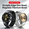 Титановый ремешок для Huawei Watch GT6 Pro Быстросъемный Роскошный Удобный Ремешок для часов Huawei Watch GT6 Pro