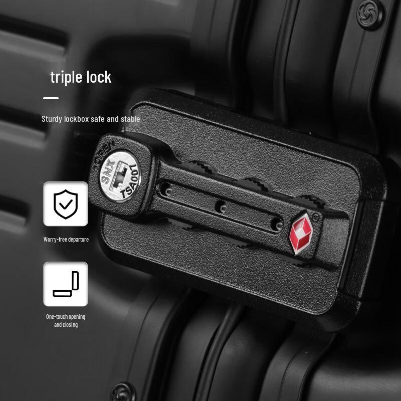 Чемодан Samsonite DB3 из алюминиево-магниевого сплава, на 4 колесах
