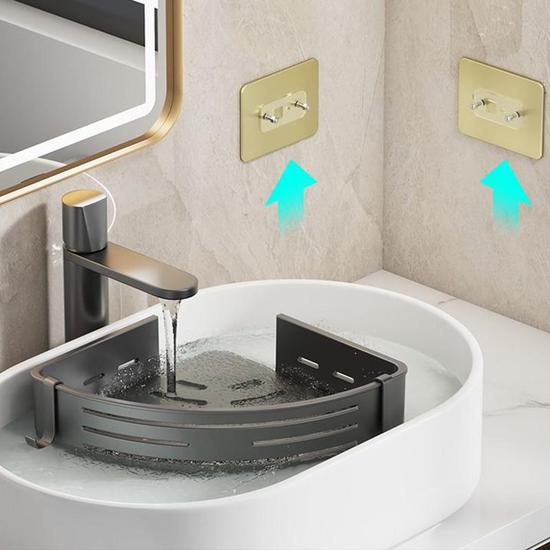 Клейкая ванная комната держатель для шампуня душевая кабина полки органайзер для хранения без сверла полка угловой держатель для полотенец полки для ванной