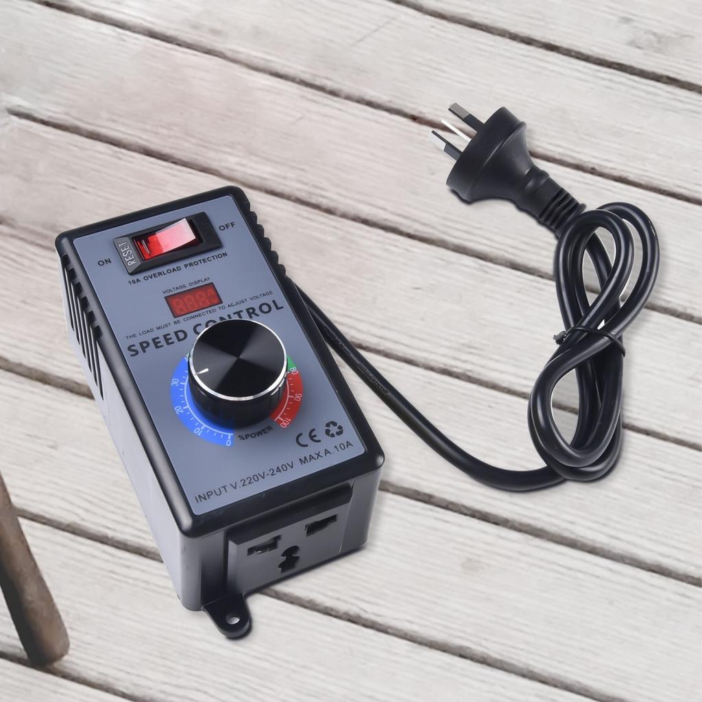 Регулятор скорости 15A 4000W ABS Пластик AC220V-250V Диммирование