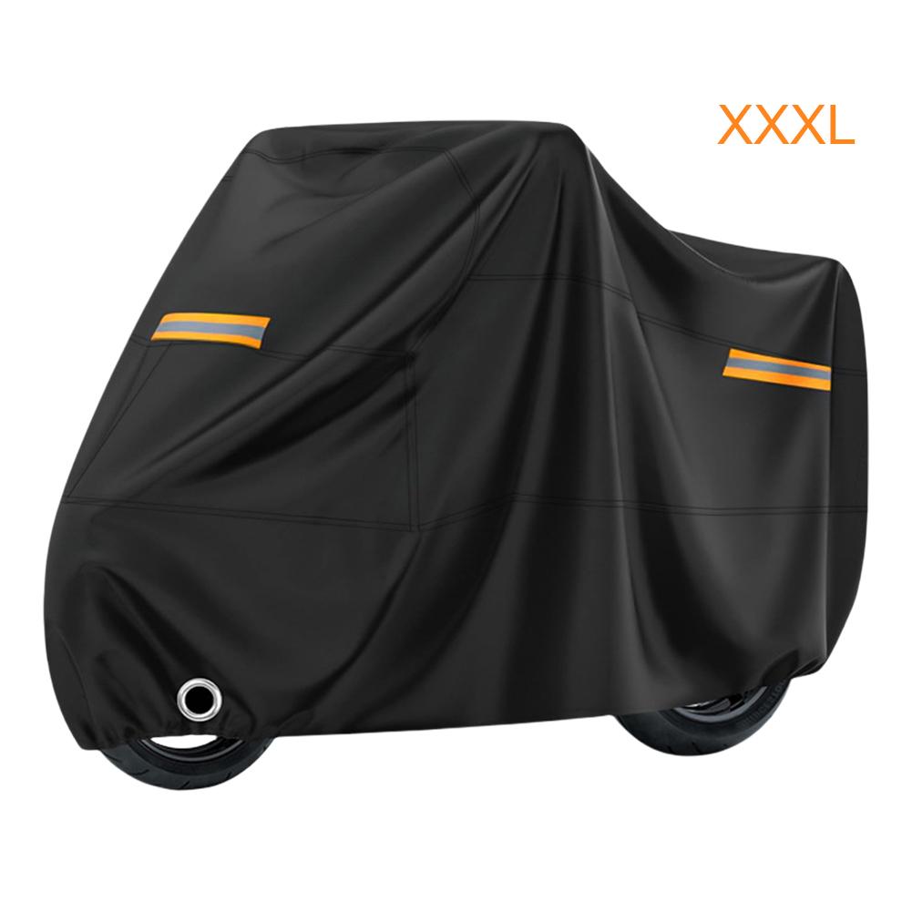 Electric Bike Protective Cover with Lock Holes Motorbike Rain Sunshade Cover Motorcycle Sun Protection Case for Outdoor Indoor