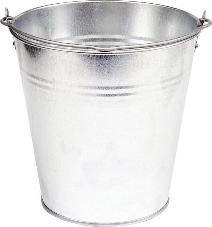 Galvanized bucket 15l 89564 VOREL