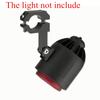 Motorbike Headlight Spot Light Handlebar Fork Mount Bracket Relocation Clamp CNC