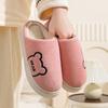 Cotton Slippers Autumn and Winter Home Indoor Warm Plush Thickened Couple Light Outdoor Cotton Shoes