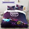 Rocket League Bedding Quilt Set Quilt Cover Pillowcase Home Decoration Birthday Gift (1 * duvet cover + 2 * pillowcase, without core)