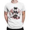 Choso Heart Jujutsu Kaisen Аниме Футболки Мужские хлопковые уникальные футболки Круглый вырез Футболки с коротким рукавом Одежда больших размеров