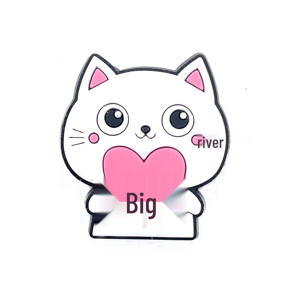 Клоги на День святого Валентина с декоративной пряжкой в виде цветка - Съемные аксессуары для западной садовой обуви