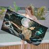 Полотенце пляжное из микрофибры Genshin Impact Сяо, впитывающее, быстросохнущее, мягкое, для йоги, плавания, курорта, альпинизма