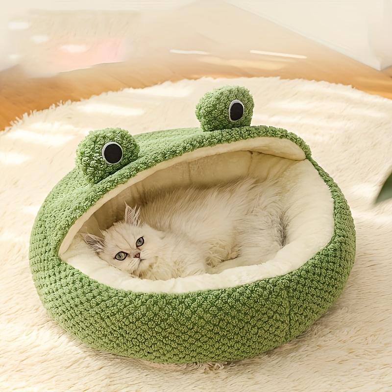 1 шт. гнездо для питомца, серия Little Frog, кошачье гнездо, теплое гнездо для собаки, осенне-зимний домик-гнездо