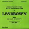 LP Record LES BROWN & HIS BAND OF RENOWN - 1946 - 1950 Volume One FH18 First Heard Rec UK Jazz Used
