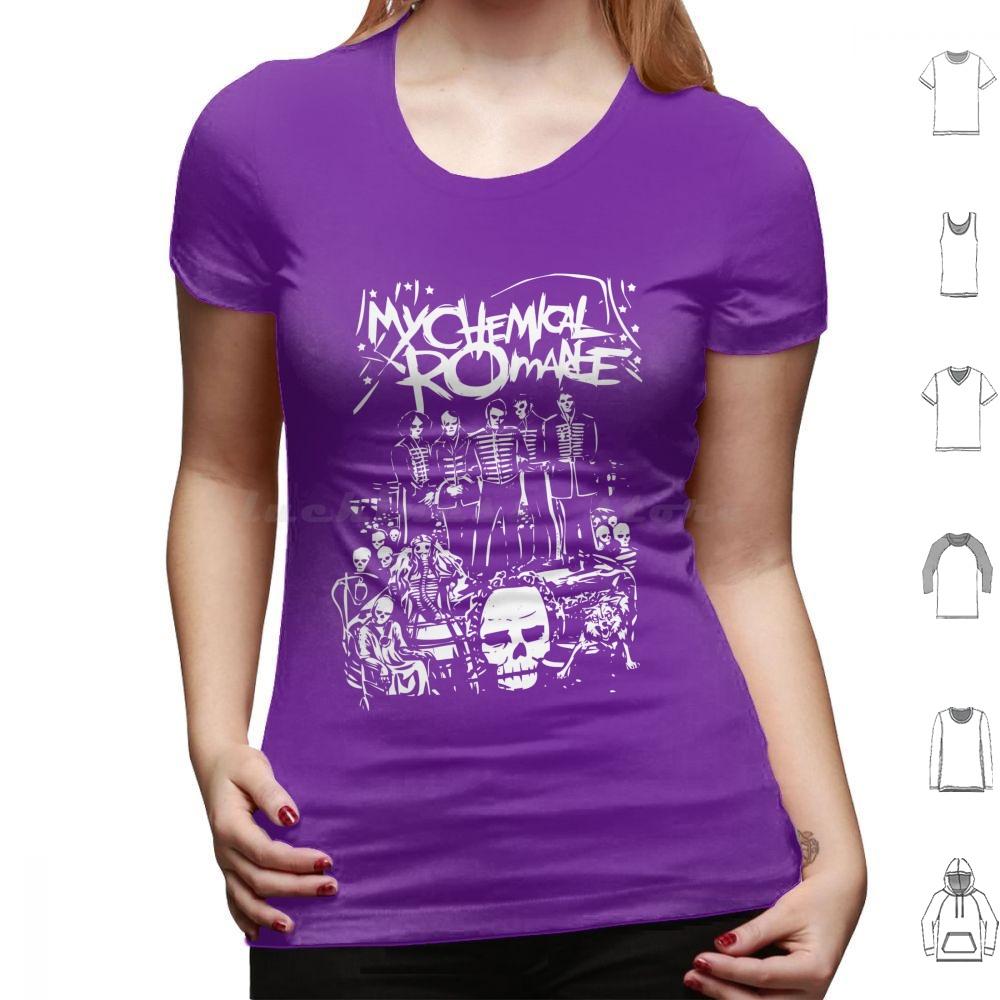 Футболка My Chemical Romance Хлопок Мужская Женская Печать DIY Rerardo My Chemical Romance Black Parade Эмо