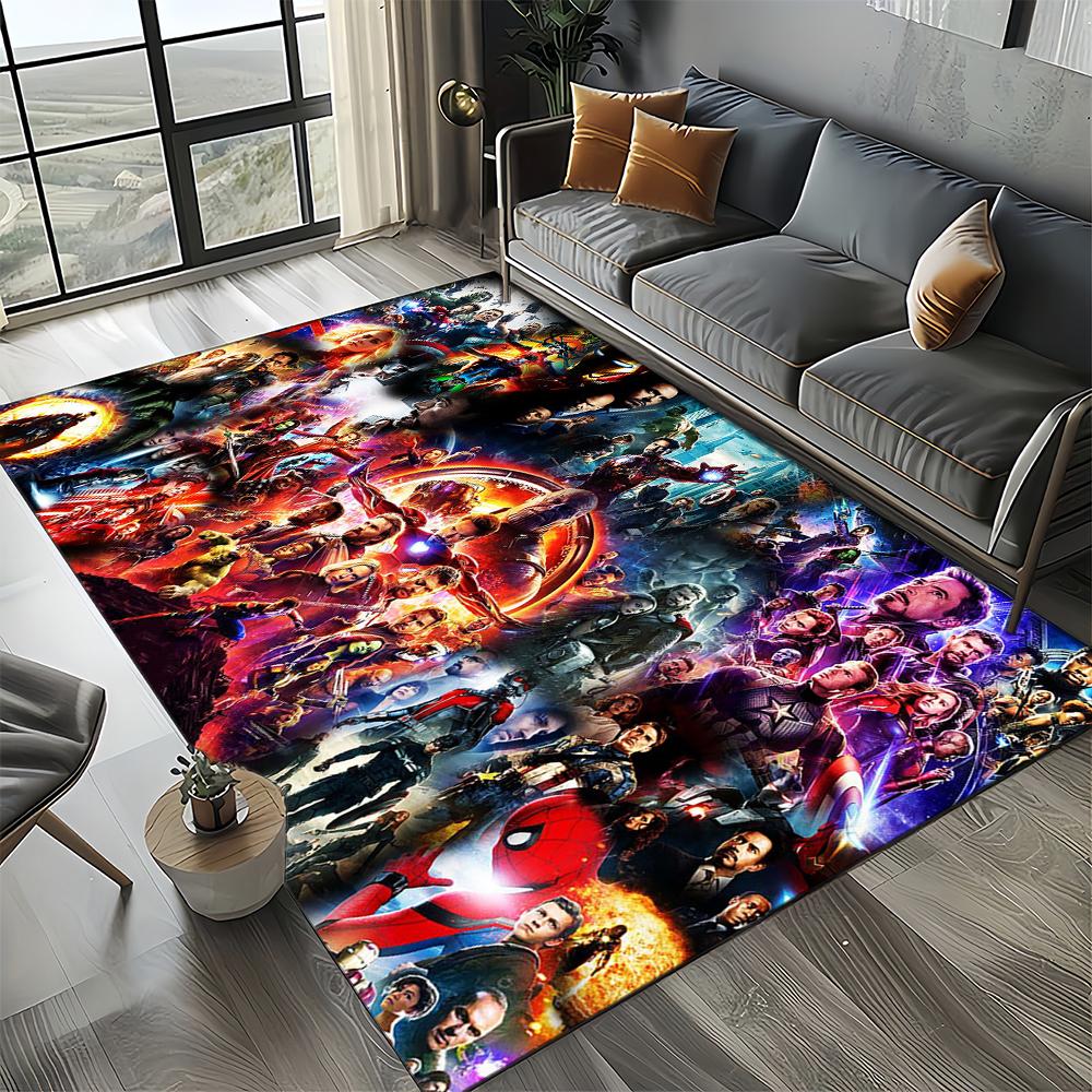 3D Marvel 27 Стиль Веном Капитан Супергерой Ковер Коврик для Спальни Гостиной Дома Украшение Дивана, Детский Большой Декор Напольный Коврик HD