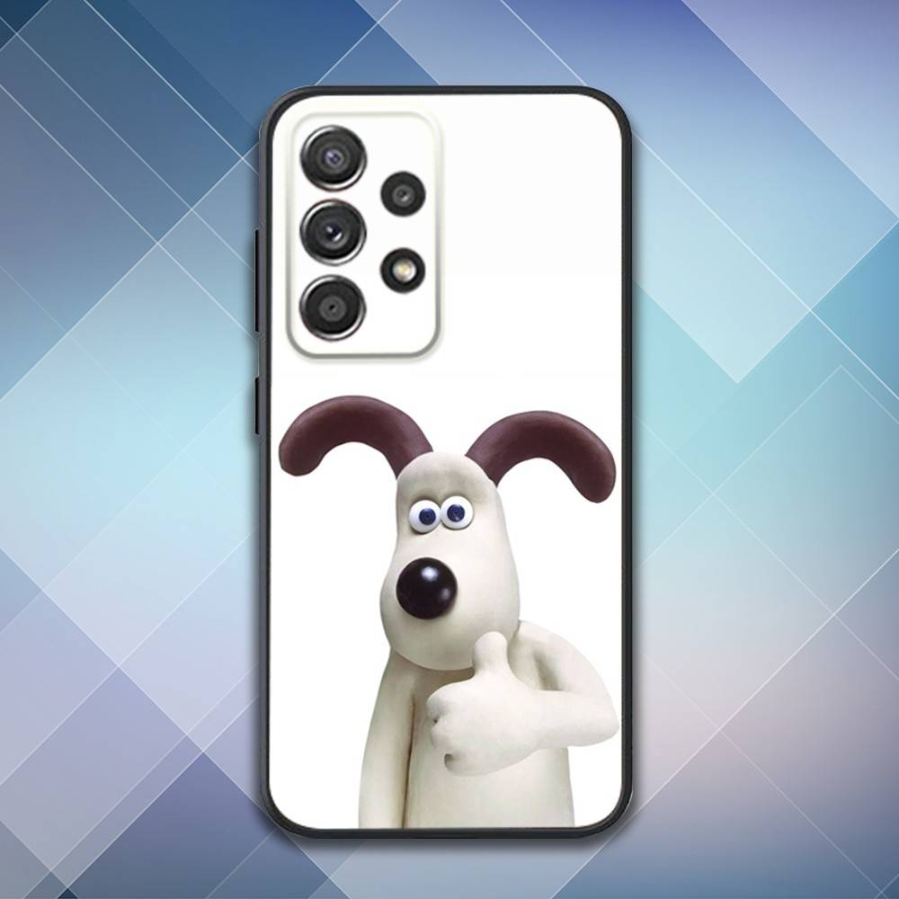 W-WallaceS милый G-Gromit Чехол для телефона для Samsung S25, S24, S21, S22, S23, S30, Ultra, S20, Plus, Fe, Lite, Note, 10, 9, 5G Черный Чехол