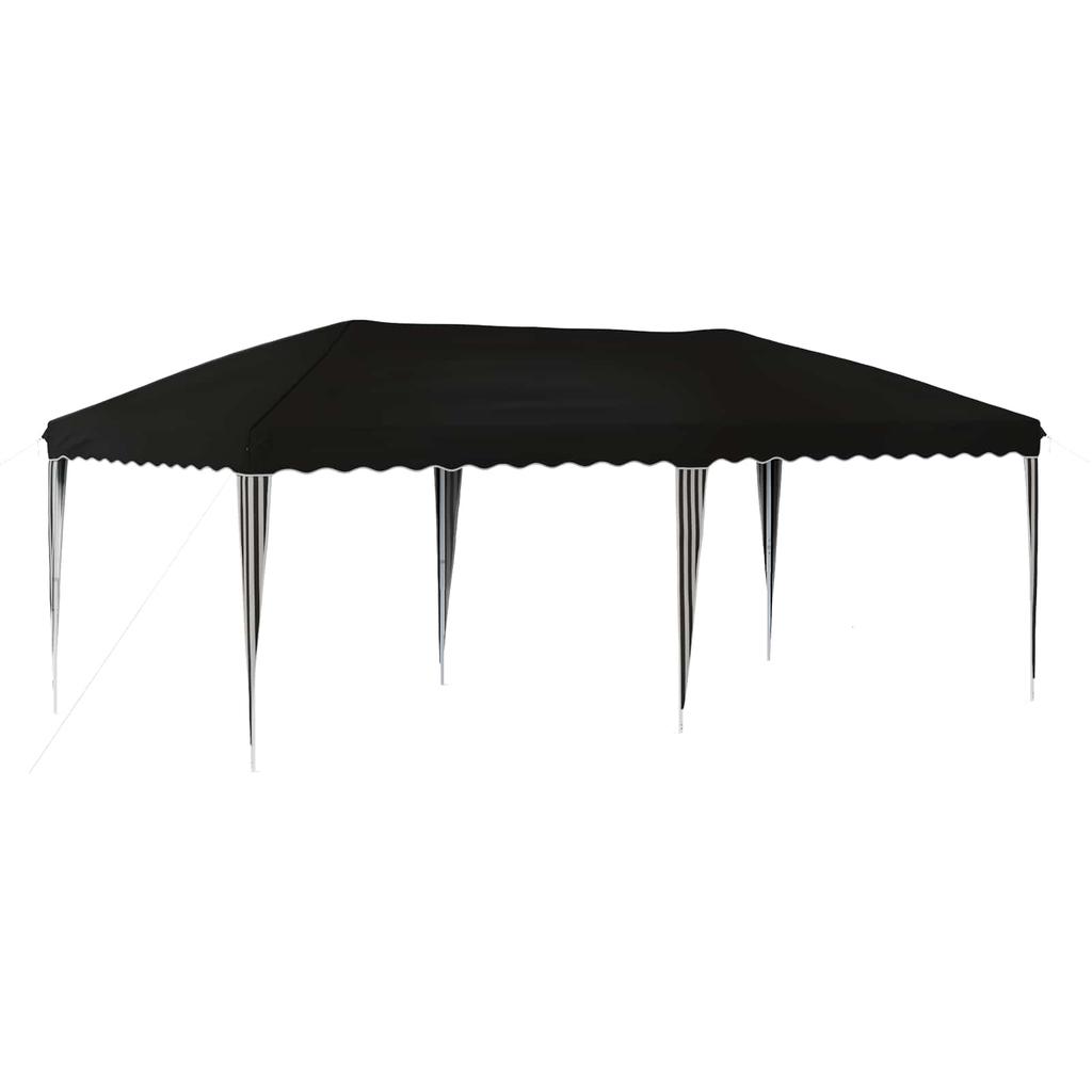 Pop up Party Tent 575 x 290 x 245 cm Black