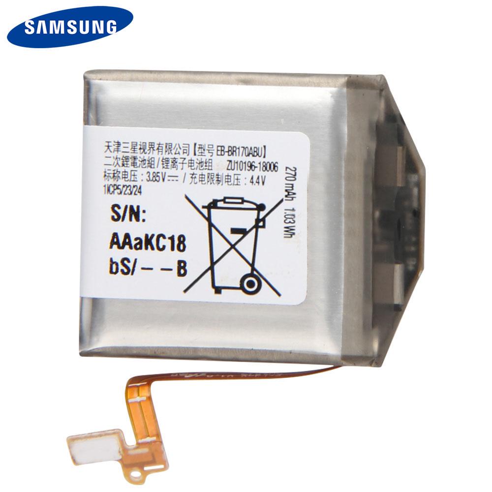 Оригинальный аккумулятор для умных часов EB-BR800ABU EB-BR810ABU EB-BR170ABU для Samsung Gear S4 SM-R800 SM-R810 SM-R805 SM-R815 42 мм 46 мм аккумулятор для смарт-часов