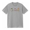 Vintage 90s Hear See Speak No Evil Frogs Nature T Shirt White Adult Large Rare Washed Stretched Designer Clothes Casual