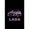 Винтажная металлическая табличка Lada Niva Декор для гаража Настенное искусство