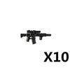 Военные Солдаты Фигурка Оружие Строительные Блоки Пистолет Попоша MP40 АК74 Винтовка Ракетная установка Пуля Огнемет Игрушки Подарок T051