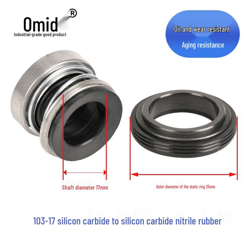 Механическое уплотнение водяного насоса, вал из керамического графита, размер 103/104-12-25-4