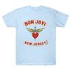 New Jersey Youth T-Shirt Bon Jovi Rock Punk Band Print TShirt Short Sleeve Hip Hop Tees Casual Loose Streetwear Cotton Tops Unisex Mens women clothes