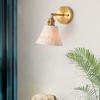 Japanese Retro Brass Wall Lamp Modern Nordic Bedside Mural Simple Bathroom Mirror Mirror Headlight