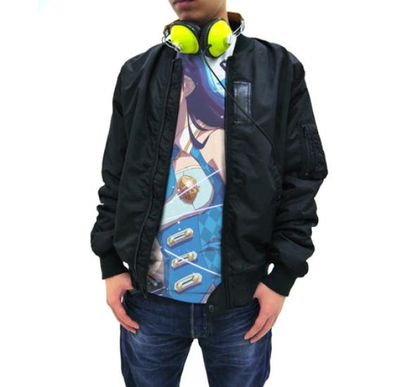 Футболка IDOLM@STER белого цвета с принтом «Платиновые звезды» Чихая Кисараги, размер M