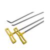 Paintless Dent Repair Hooks Rods Tool Sturdy Alloy Steel Structure Dent Repair Removal Rods Tools For Minor Dents Door Dings