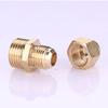 1/4" 3/8" 1/2" Male Thread Flare Adapter Brass Male Thread Connector  Air Conditioning System