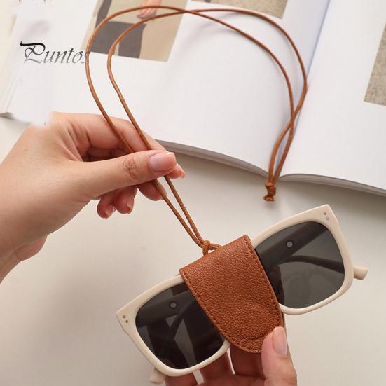 Магнитный кожаный держатель для очков с ремешком, зажим для шляпы для путешествий, сверхлегкая вешалка для солнцезащитных очков, магнитный зажим для ключей, головные уборы