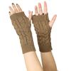 Winter Gloves Outdoor Riding Mittens Half Finger Gloves Cute Knitted Gloves  Autumn