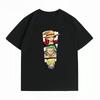 Unisexs Clothing New 100 Cotton Summer TShirt One Piece Unisexs TShirt Monster Trio Print Casual Unisexs TShirt