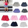 Детские юбки-пузыри для девочек, плиссированные, танцевальные юбки принцессы