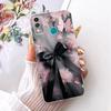 For Honor 9X Lite Phone CaseJSN-L21 JSN-L22 Cover bowknot Painted Clear Soft Silicone Clear Shell honor9Xlite  9 X Lite Funda