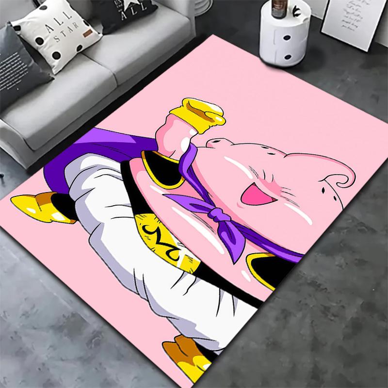 Majin Buu Carpet Rug For Living Room Bedroom Home Sofa Decoration Kids Play Nonslip Floor Mat