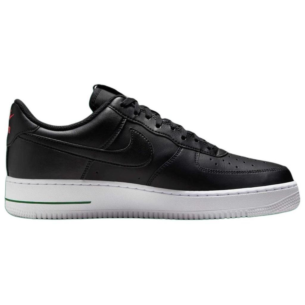 Nike Air Force 1 07 LX Thank You Plastic Bag - Black Men Sneakers White University-Red Pine-Green IB4473-010
