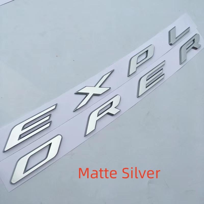 3D ABS Letters Emblem Car Front Hood Bonnet Badge Sticker 2013 2015 2016 2017 2018 Accessories