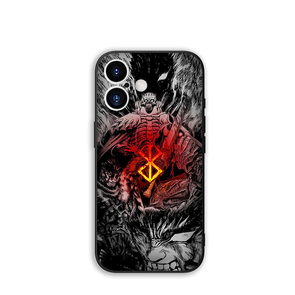 for Samsung Galaxy A25 A37 A57 A12 A14 A31 A41 A50 A51 A70 A71 A72 A21S A04 M15 Note 20 9 8 10 Cover Case Berserks Comics Guts