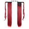 Straight Synthetic Clip In Drawstring Ponytail Hairpieces for Women High Temperature Fiber