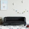 VidaXL Children's Sofa Black 80x45x30 Cm Velvet 3196309