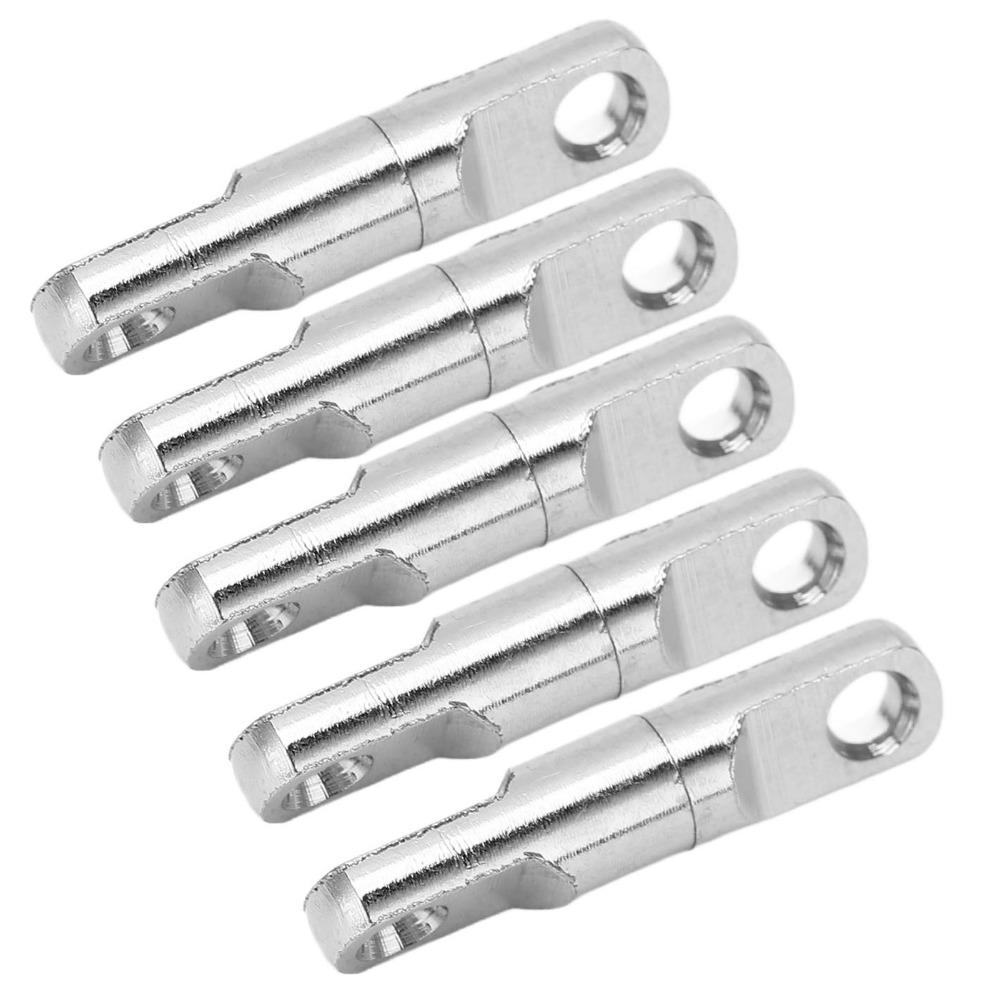 15PCS 360° Bearing Swivels Stainless Steel Swivel Connectors Fishing Swivels Fishing Accessories