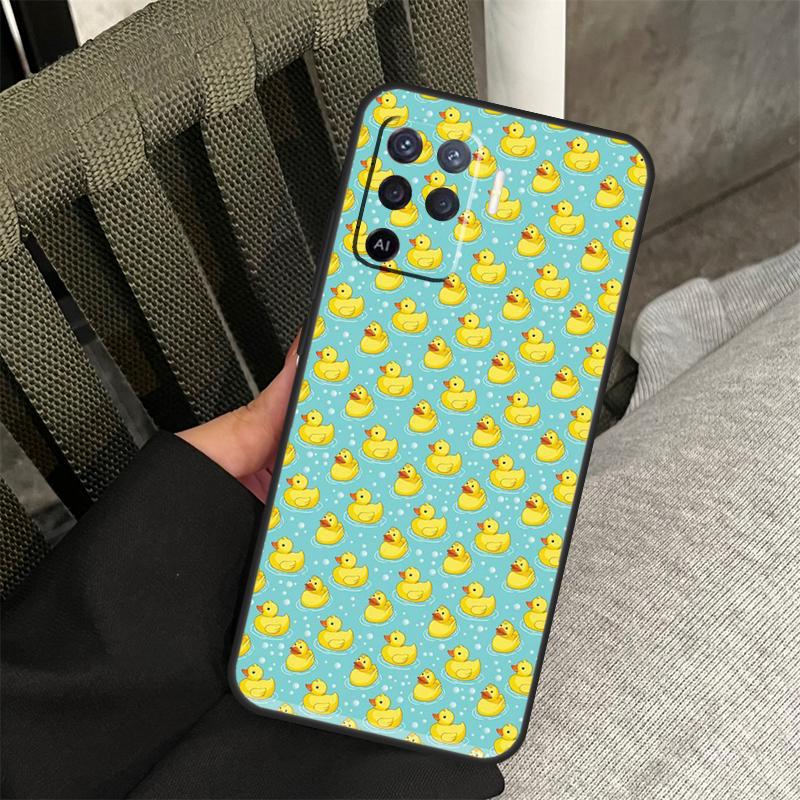 Желтый Чехол-Утка Для Oppo A38 A18 A58 A78 A98 A79 A40 A60 A80 A16 A76 A96 A15 A74 A94 A54 A77 A17 Чехол